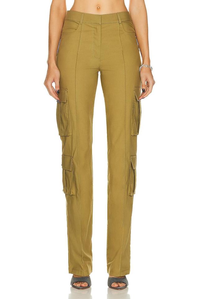 ILA Kelly Cargo Trouser in Olive Product Image