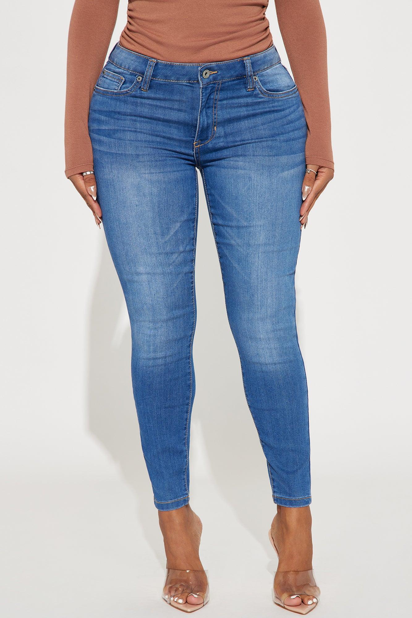 Big Spender Stretch Skinny Jeans - Medium Wash Product Image