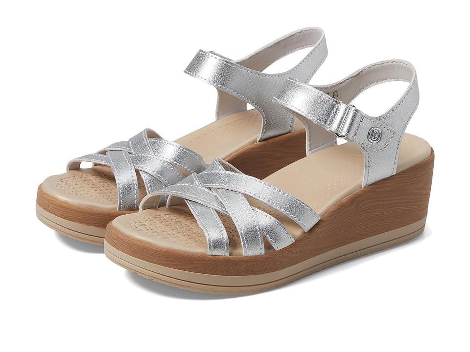 BZees Rhythm Wedge Sandal | Womens | | | Sandals | Ankle Strap Product Image