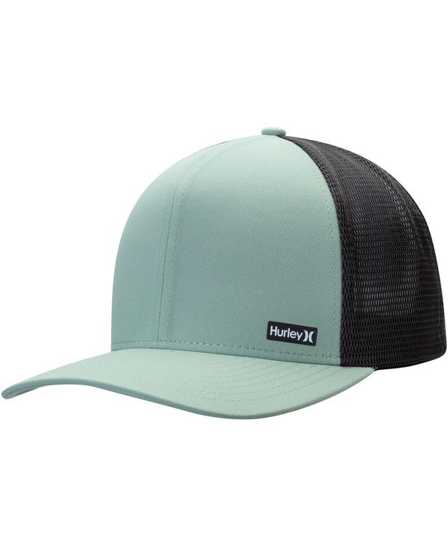 Mens Hurley Green League Trucker Adjustable Hat Product Image