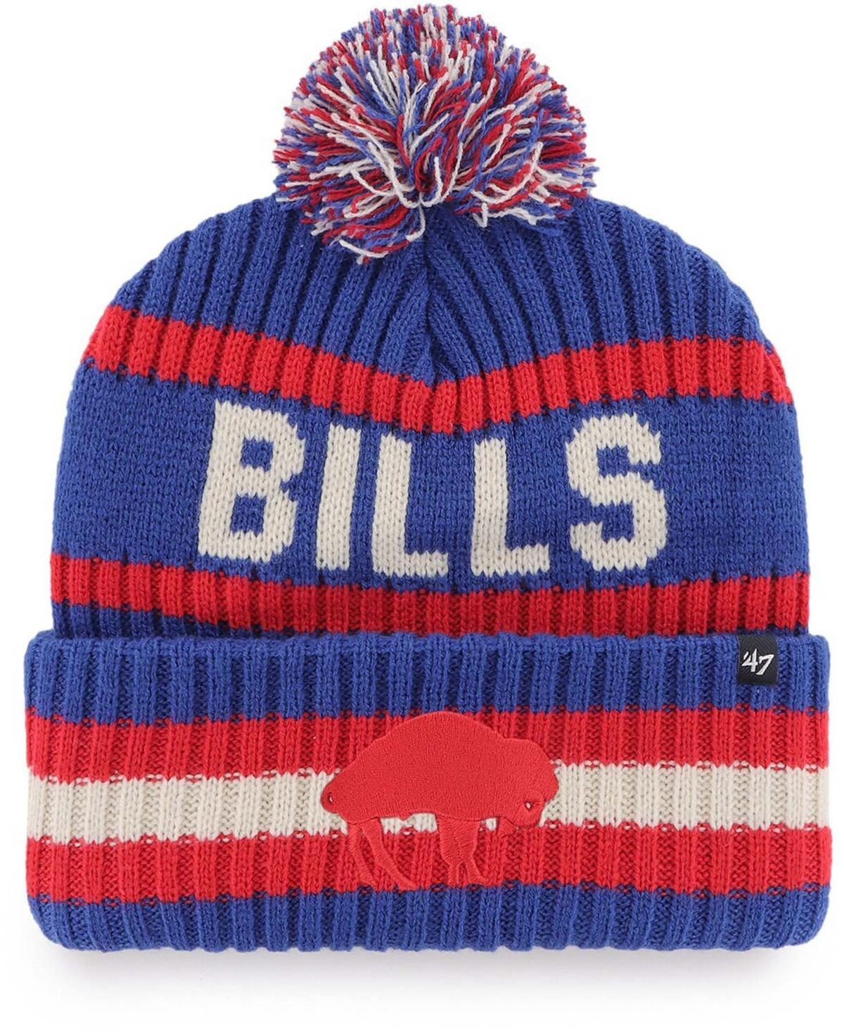 Mens 47 Royal Buffalo Bills Legacy Bering Cuffed Knit Hat with Pom Product Image