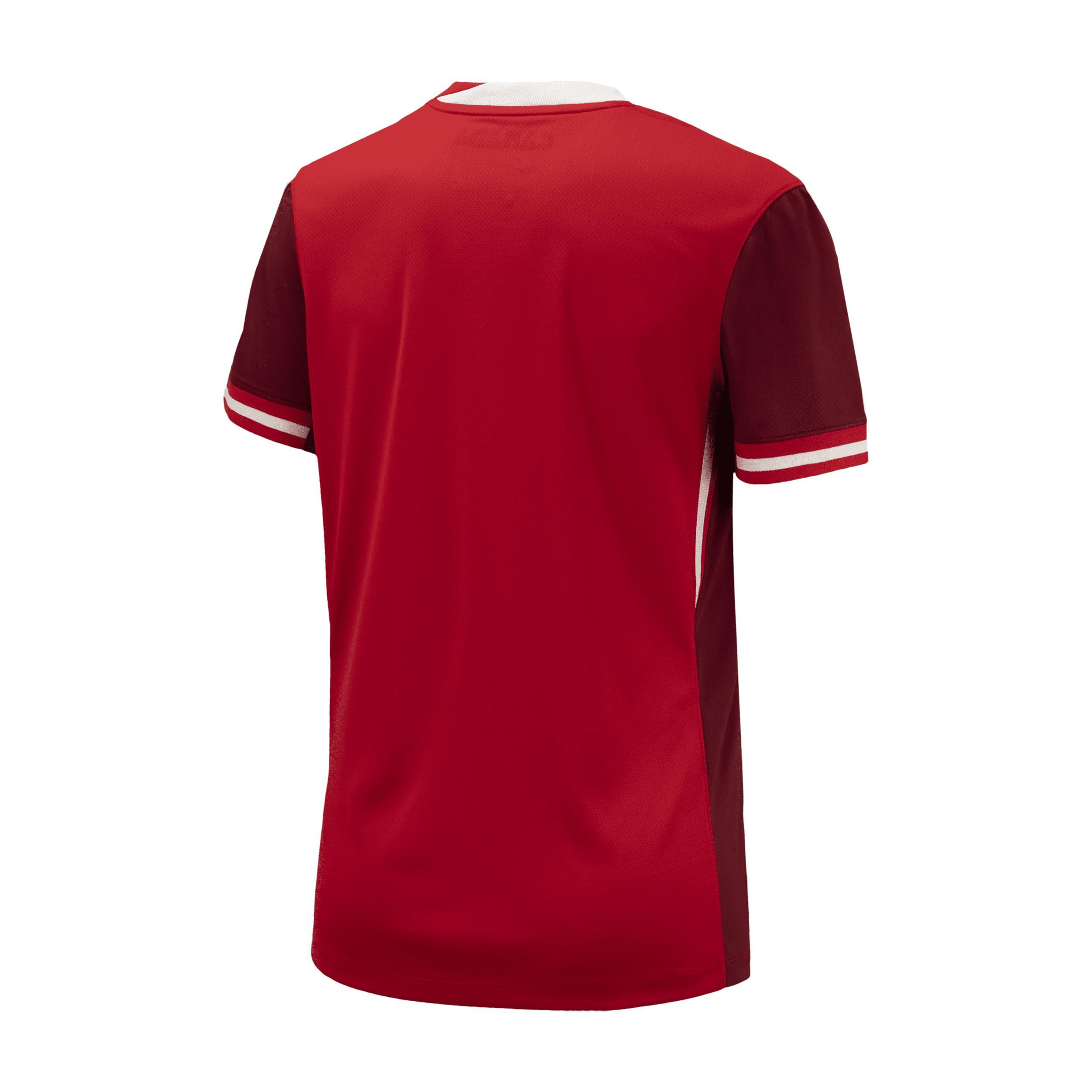 Nike Womens Red Canada Soccer 2024 Home Replica Jersey - Red Product Image