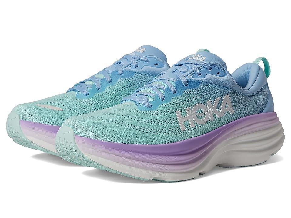 Hoka Womens HOKA Bondi 8 - Shoes Cherries Jubilee/Pink Yarrow Product Image