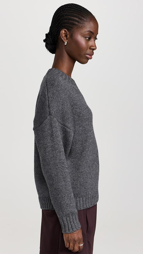 FRAME Chunky V Neck Sweater | Shopbop Product Image