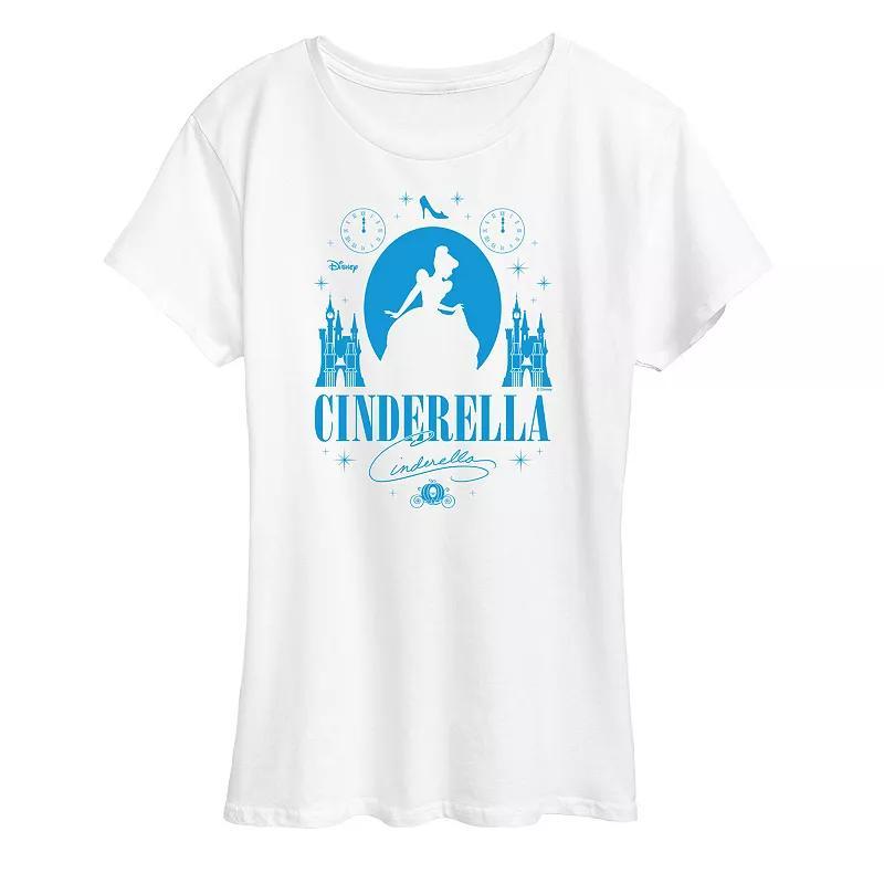 Disneys Cinderella Womens Graphic Tee Product Image