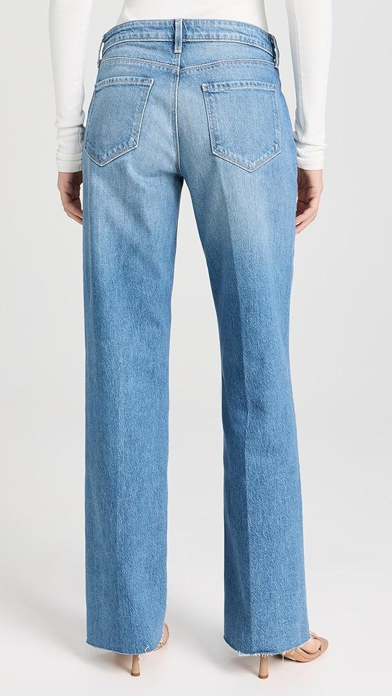 L'AGENCE Tiana Wide Leg Jeans | Shopbop Product Image