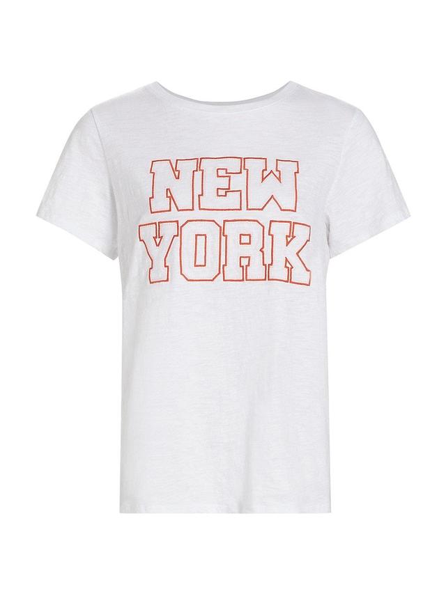 Womens Paris New York Slub T-Shirt Product Image