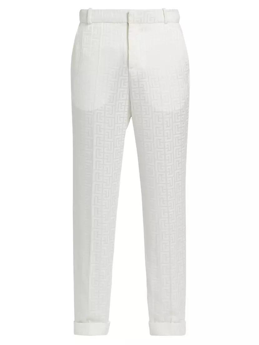 Monogram Jacquard Trousers Product Image