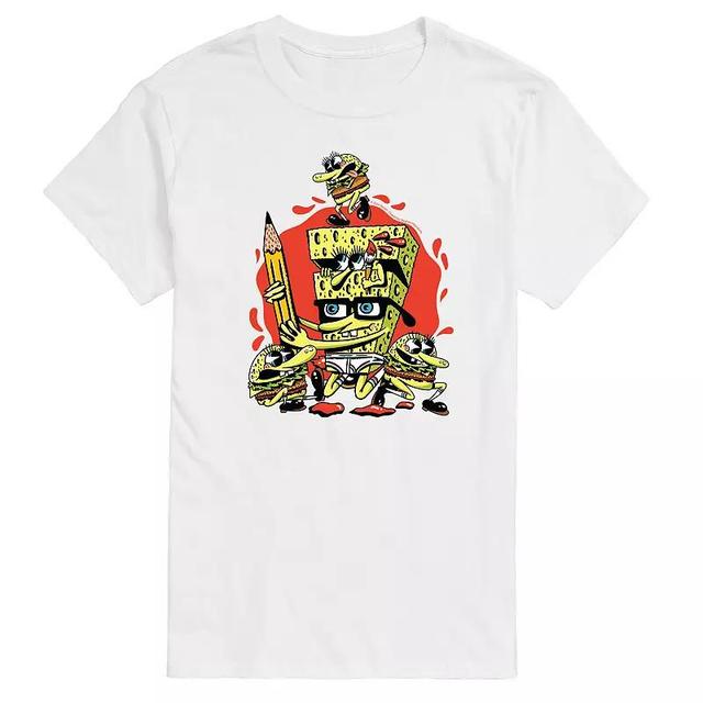 Mens SpongeBob SquarePants Graphic Tee Product Image