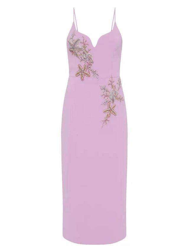 Chantara Starfish Appliqué Midi-Dress Product Image