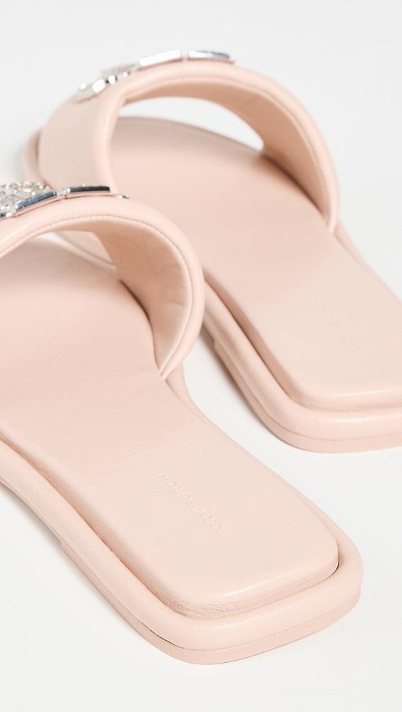 Tory Burch Double T Deco Sport Slides | Shopbop Product Image