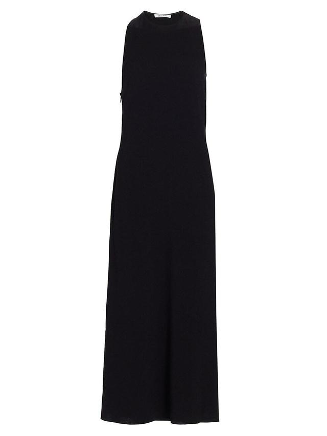 Womens Asymmetric Jersey Maxi Dress Product Image