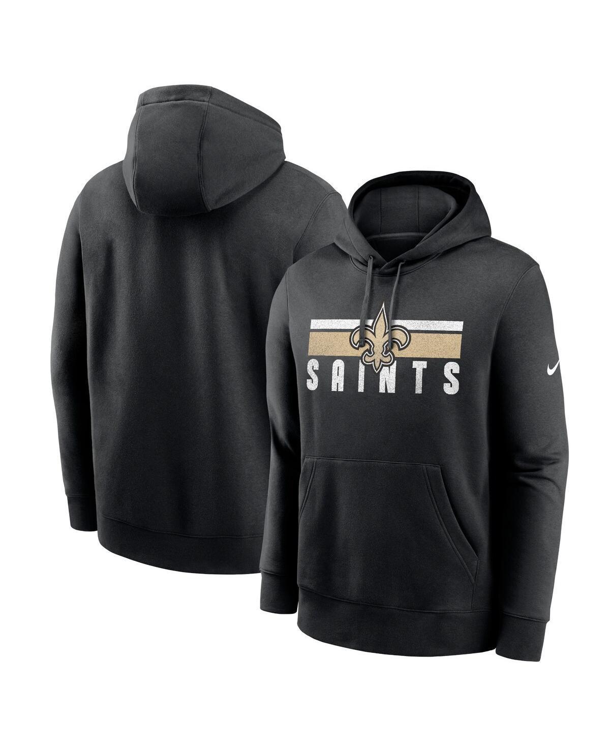 Mens Nike Black New Orleans Saints Club Fleece Pullover Hoodie Product Image