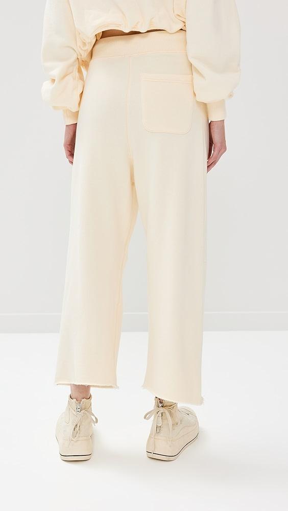 R13 Cropped Pleated Sweatpants | Shopbop Product Image