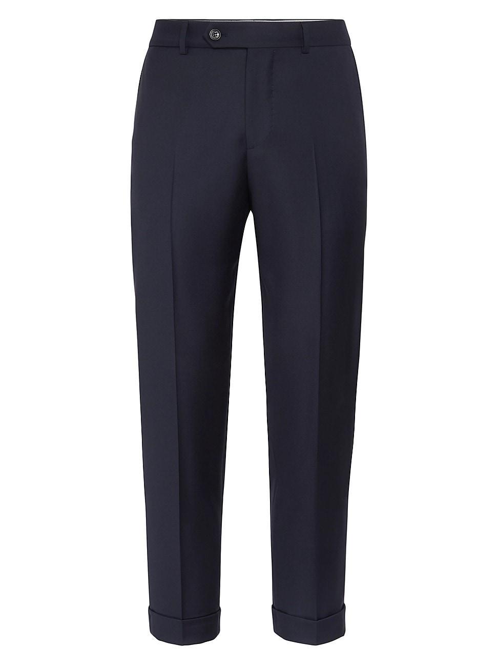 Mens Formal Fit Trousers in Super 150s Virgin Wool Product Image