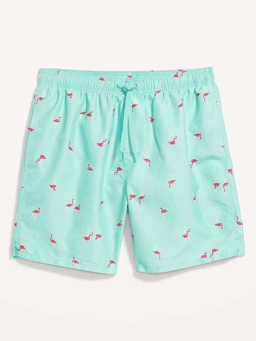 Printed Swim Trunks -- 7-inch inseam Product Image