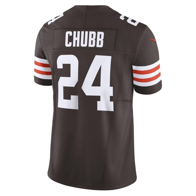 Nike Mens Nick Chubb Cleveland s Vapor F.u.s.e. Limited Jersey - Brown Product Image