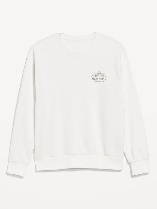 Holiday-Graphic Sweatshirt Product Image