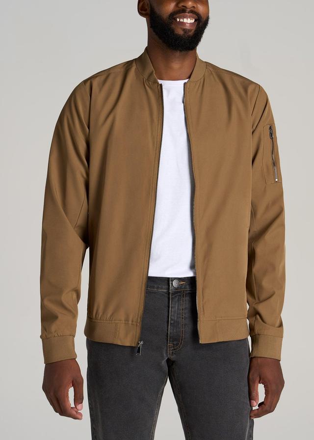 Bomber Jackets for Tall Men in Sahara Male Product Image