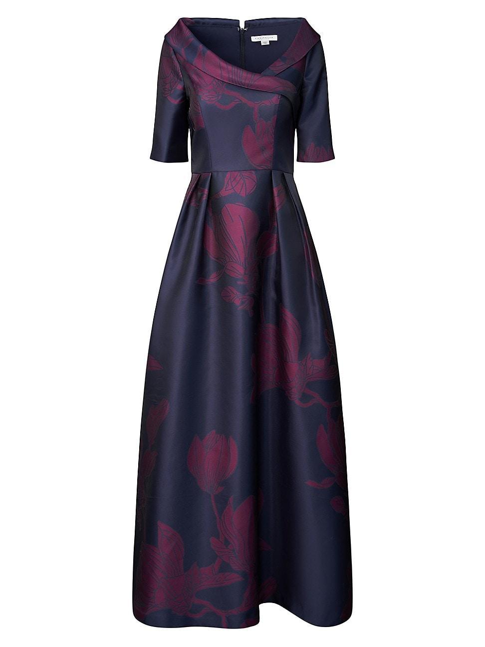 Womens Coco Floral Jacquard Gown Product Image