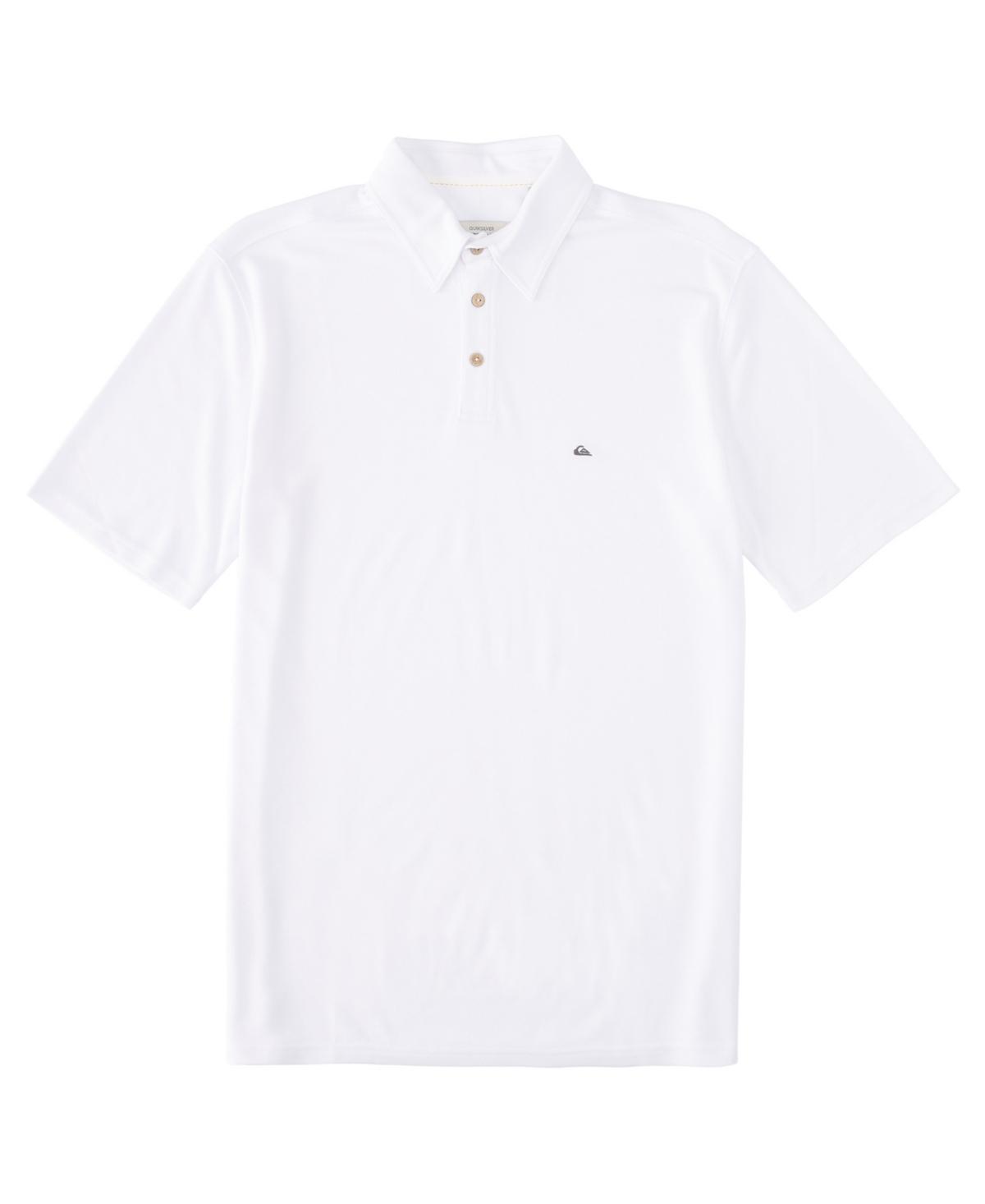 Quiksilver Waterman Mens Water Polo 3 Short Sleeve Polo Shirt Product Image