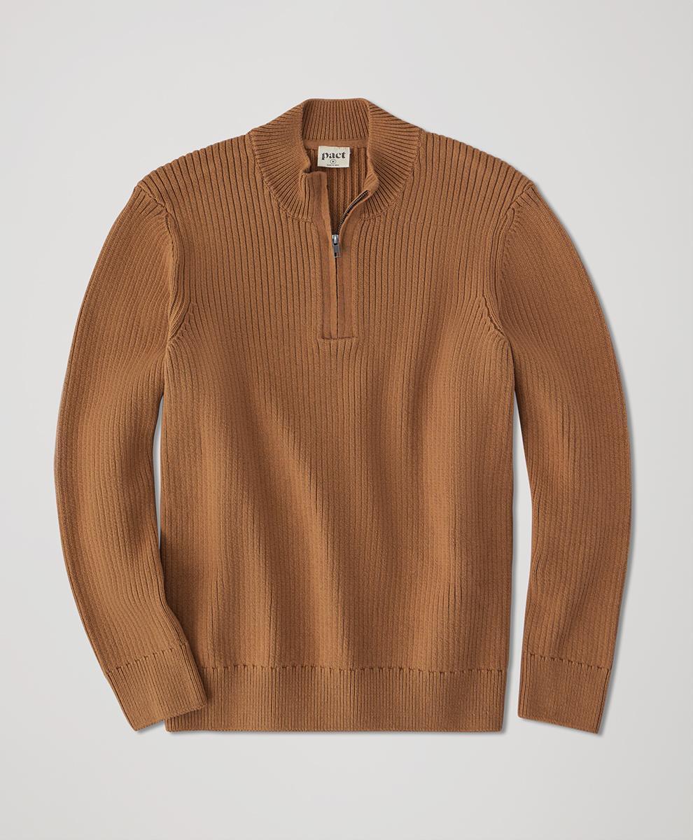 Mens High Country Knit Quarter Zip Sweater 2XL Product Image