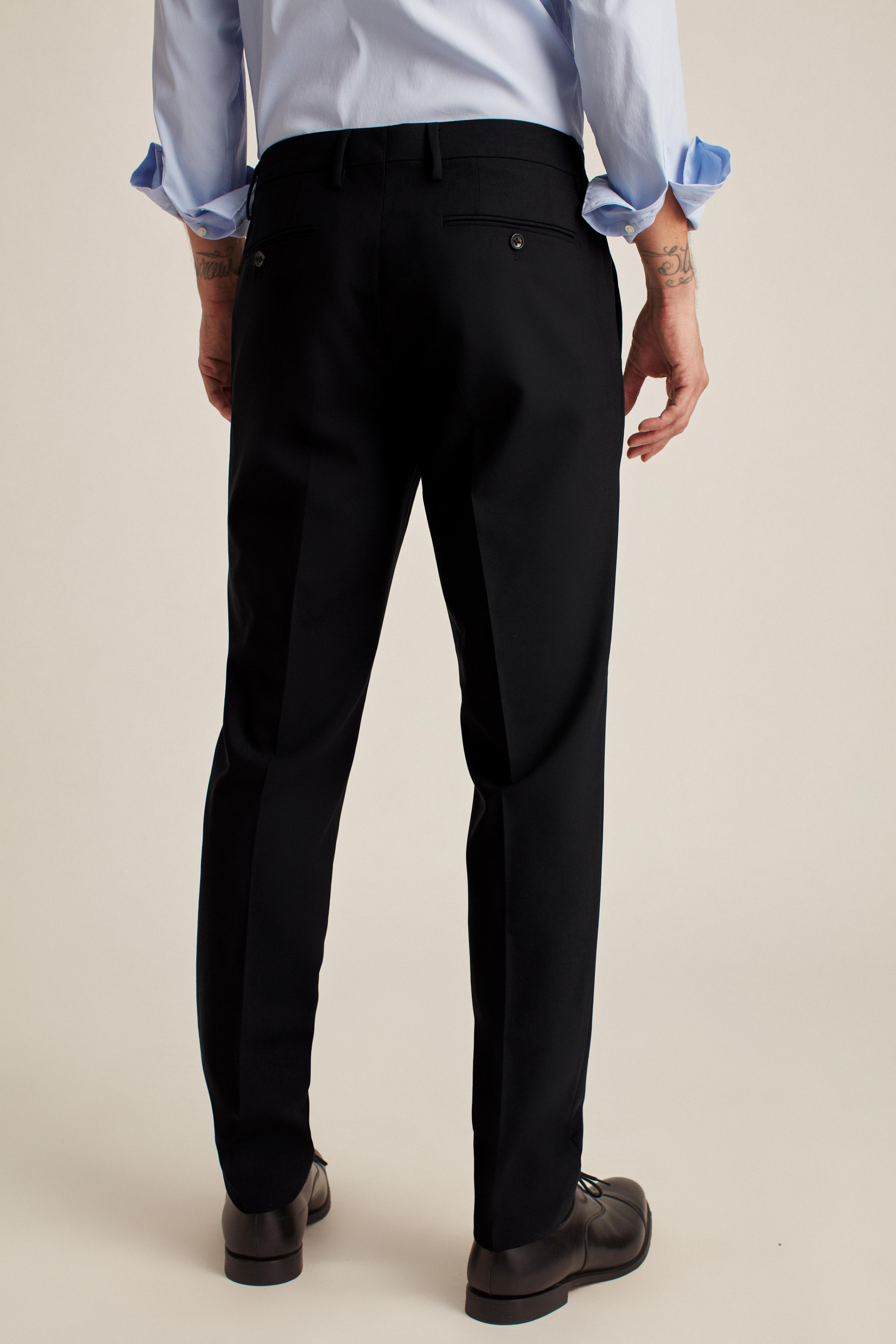 Italian Stretch Wool Dress Pants Product Image