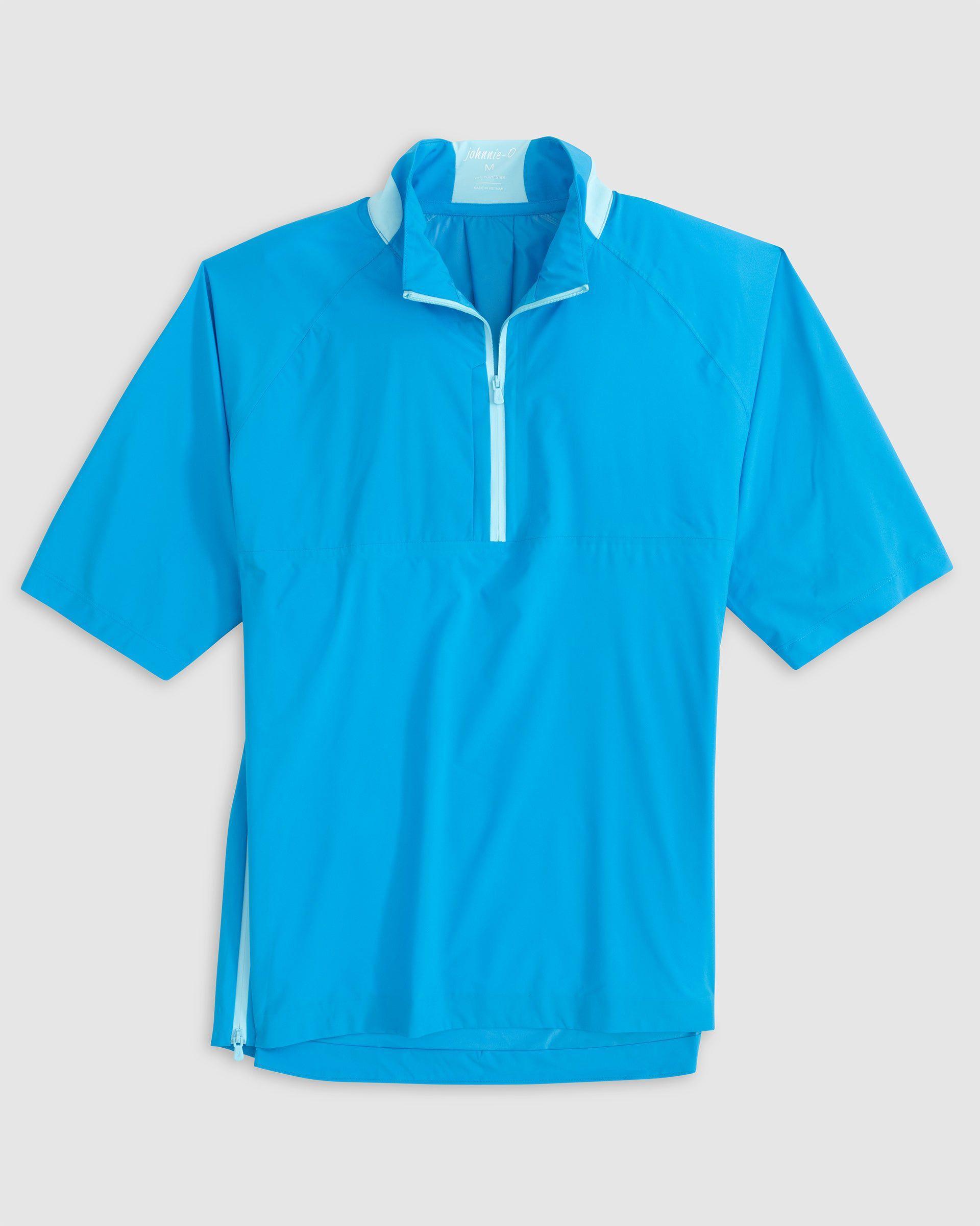 johnnie-O Stealth Stowable Short Sleeve Rain Jacket Product Image