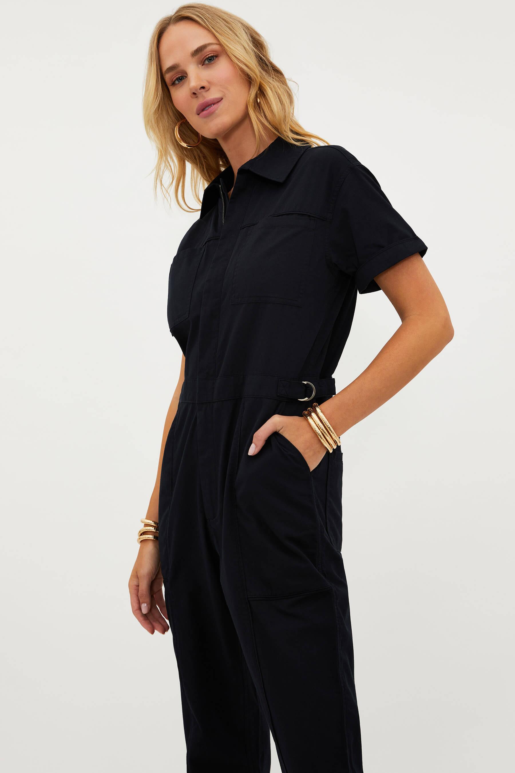 Racetrack Jumpsuit Black Product Image