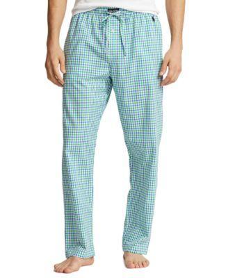 Polo Ralph Lauren Mens Cotton Printed Pajama Pants - SPRINGS PLAID Product Image