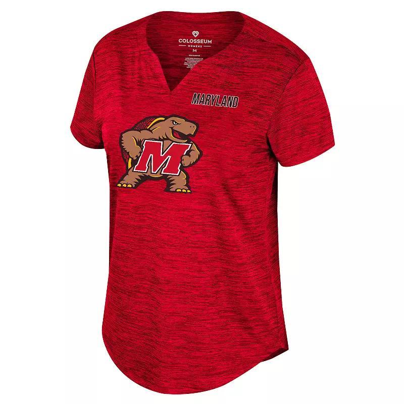 Womens Nebraska Cornhuskers Notch Neck T-Shirt Product Image