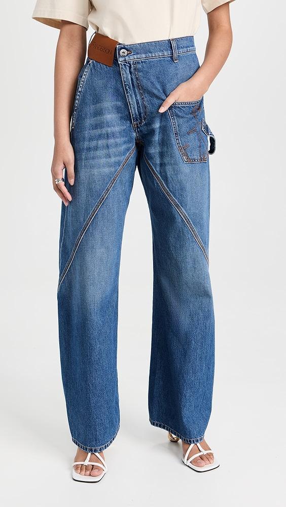 JW Anderson Twisted Workwear Jeans | Shopbop Product Image