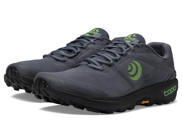 Topo Athletic Terraventure 4 (Dark Grey/Green) Men's Shoes Product Image