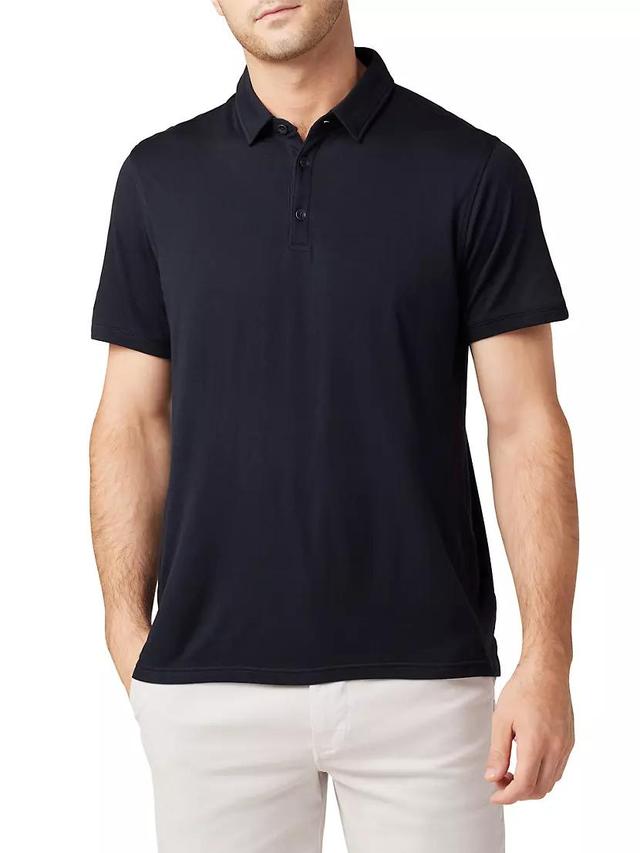 Mens Air Knit Polo Shirt Product Image