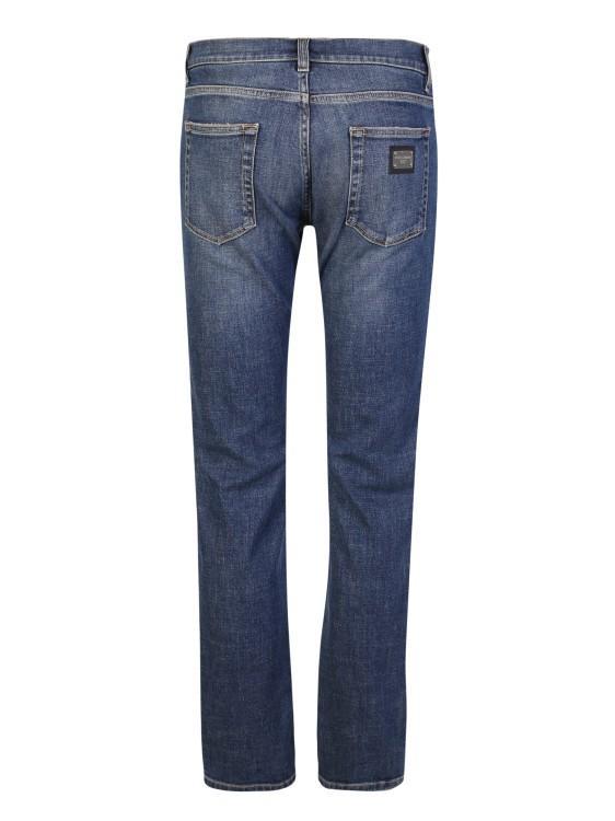 Blue Straight-leg Jeans Product Image