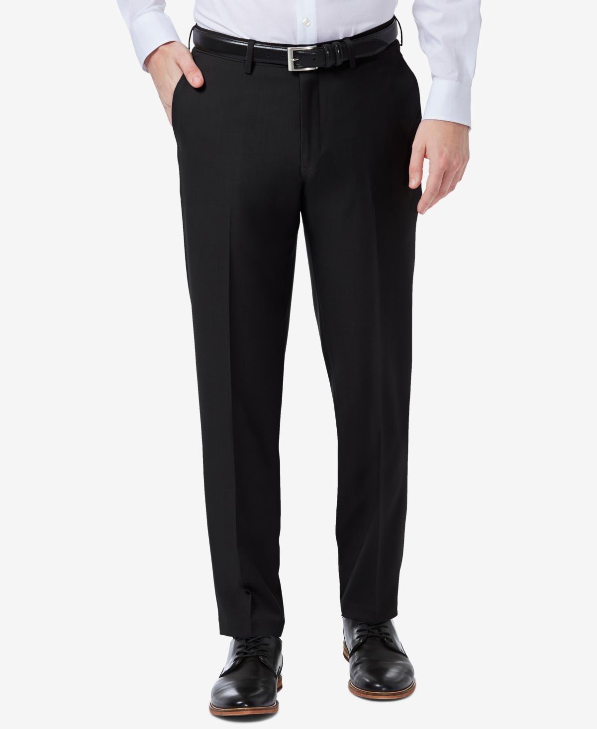 Haggar Mens Premium Comfort Slim Fit Flat Front Dress Pant, 29 30 Product Image