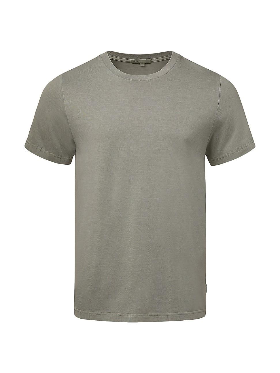 Mens Garment Dye Jersey Crewneck T-Shirt Product Image