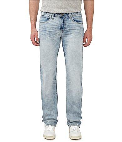 Mens Crinkled Classic Straight Six Jeans Product Image