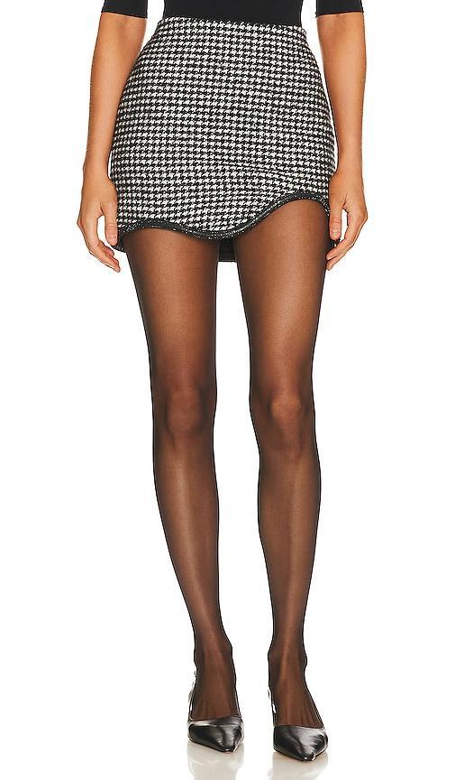 Houndstooth Mini Skirt Product Image