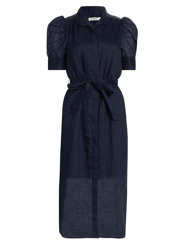 Womens Gillian Belted Shirtdress Product Image