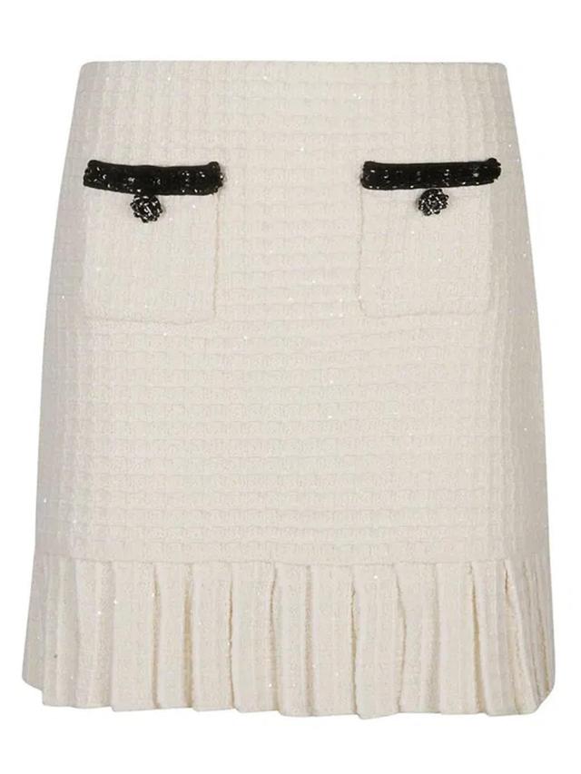 Skirt In White Product Image