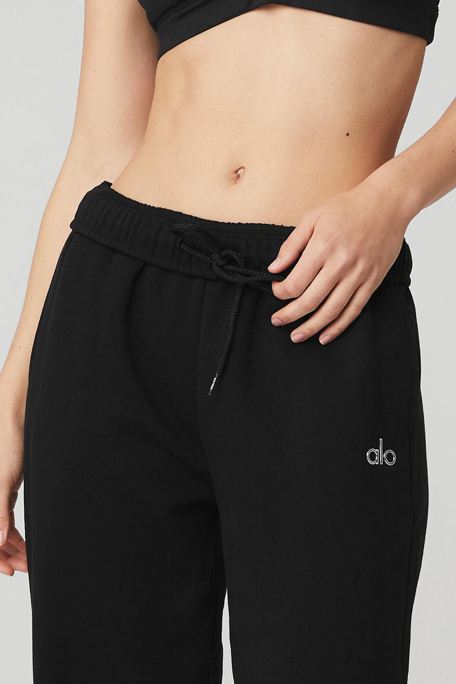 Accolade Straight Leg Sweatpant - Black Female Product Image