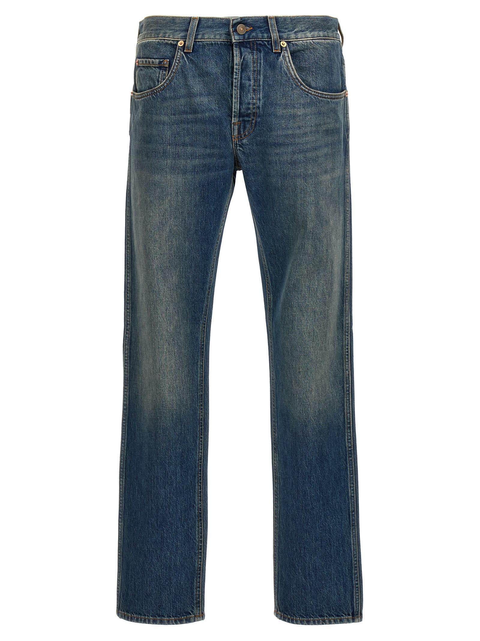 GUCCI New Tapered Jeans In Blue Product Image