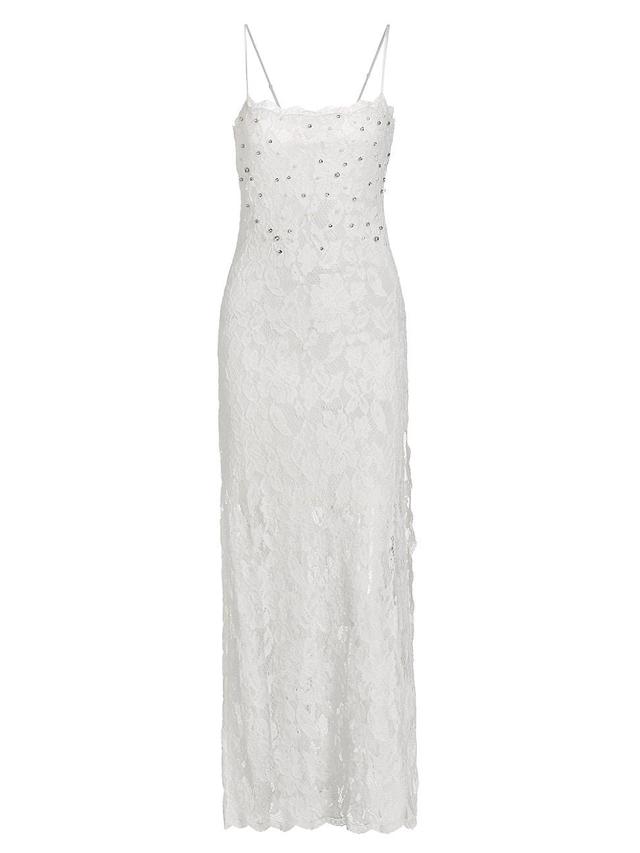 Womens Reet Embellished Lace Slipdress Product Image