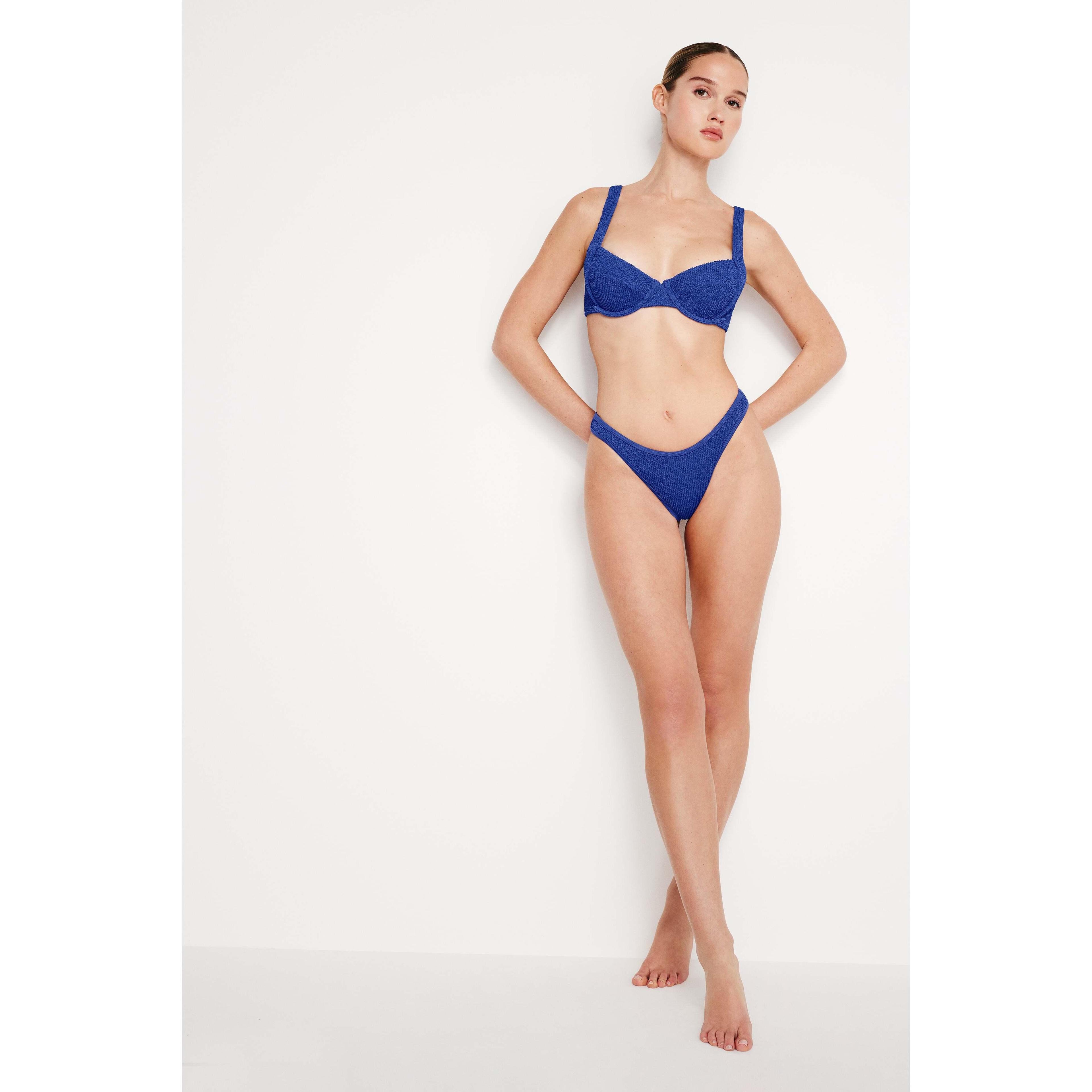 Womens Always Fits Demi Bikini Top | Capri Blue, Size XL | Good American by Khlo Kardashian Product Image