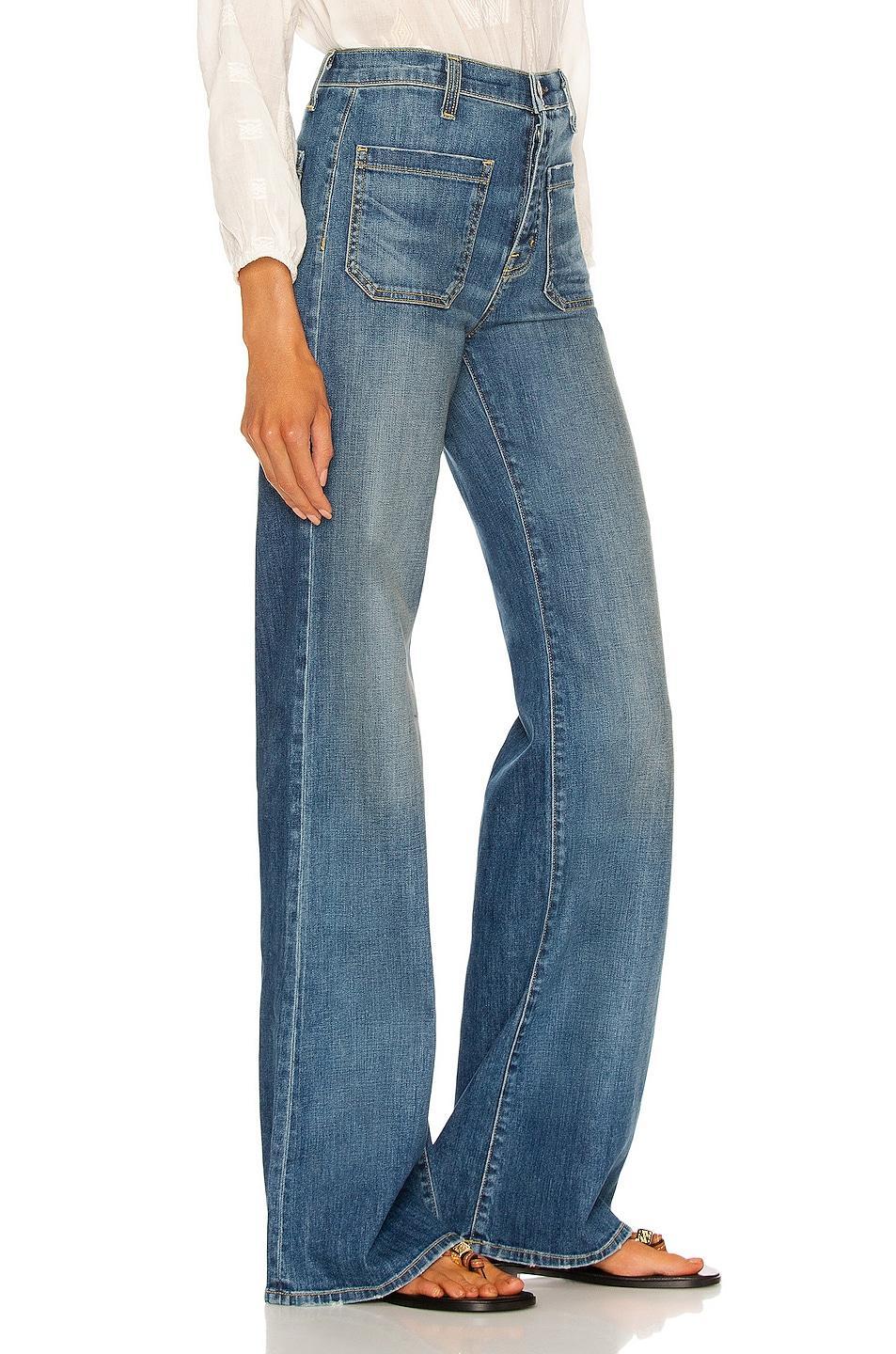 Womens Florence High-Rise Boot-Cut Jeans Product Image