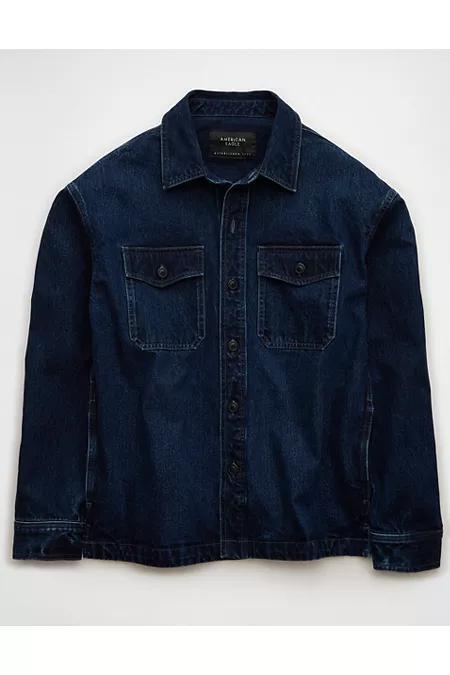 AE Denim Shirt Jacket Men's Product Image