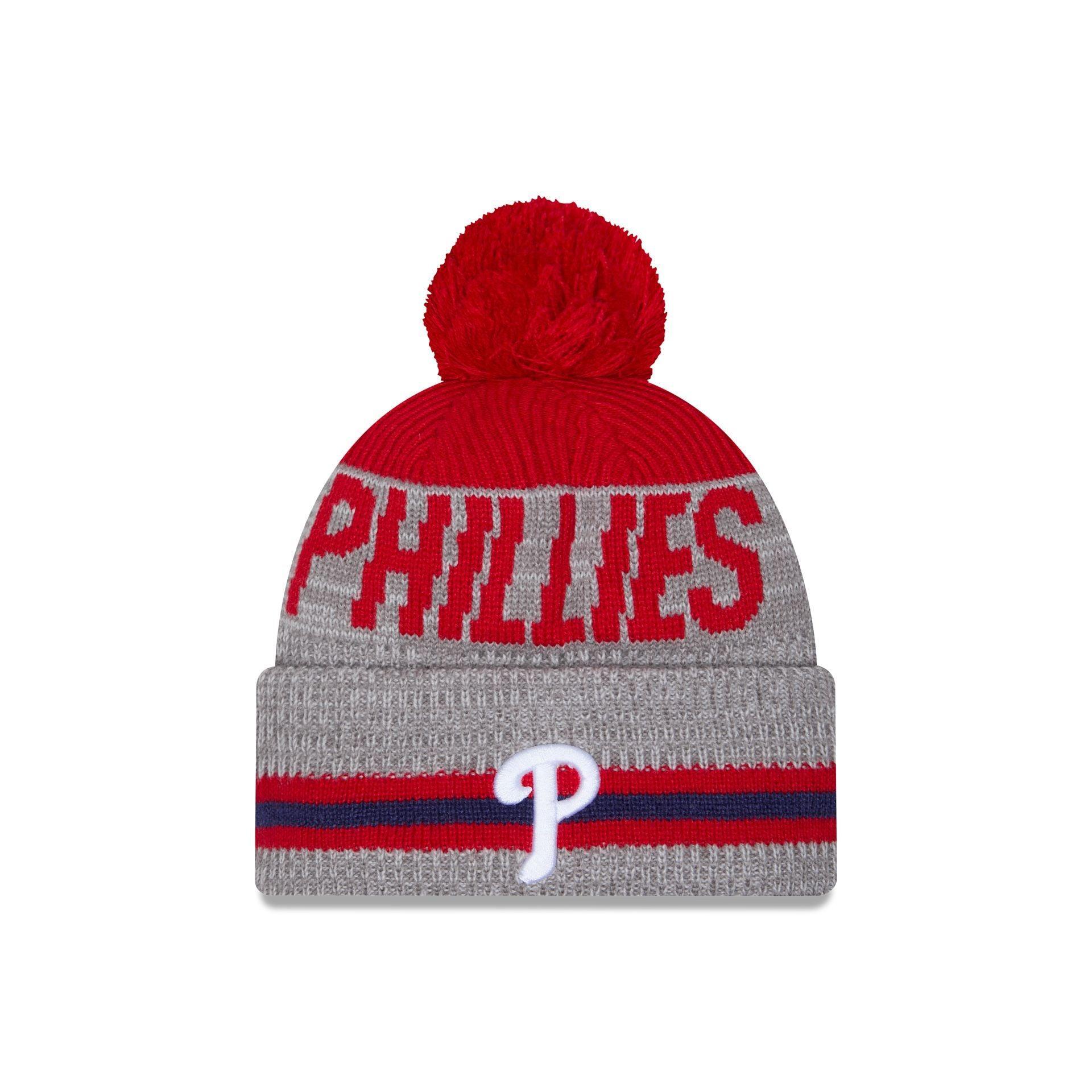 Philadelphia Phillies Runner Pom Knit Hat Male Product Image