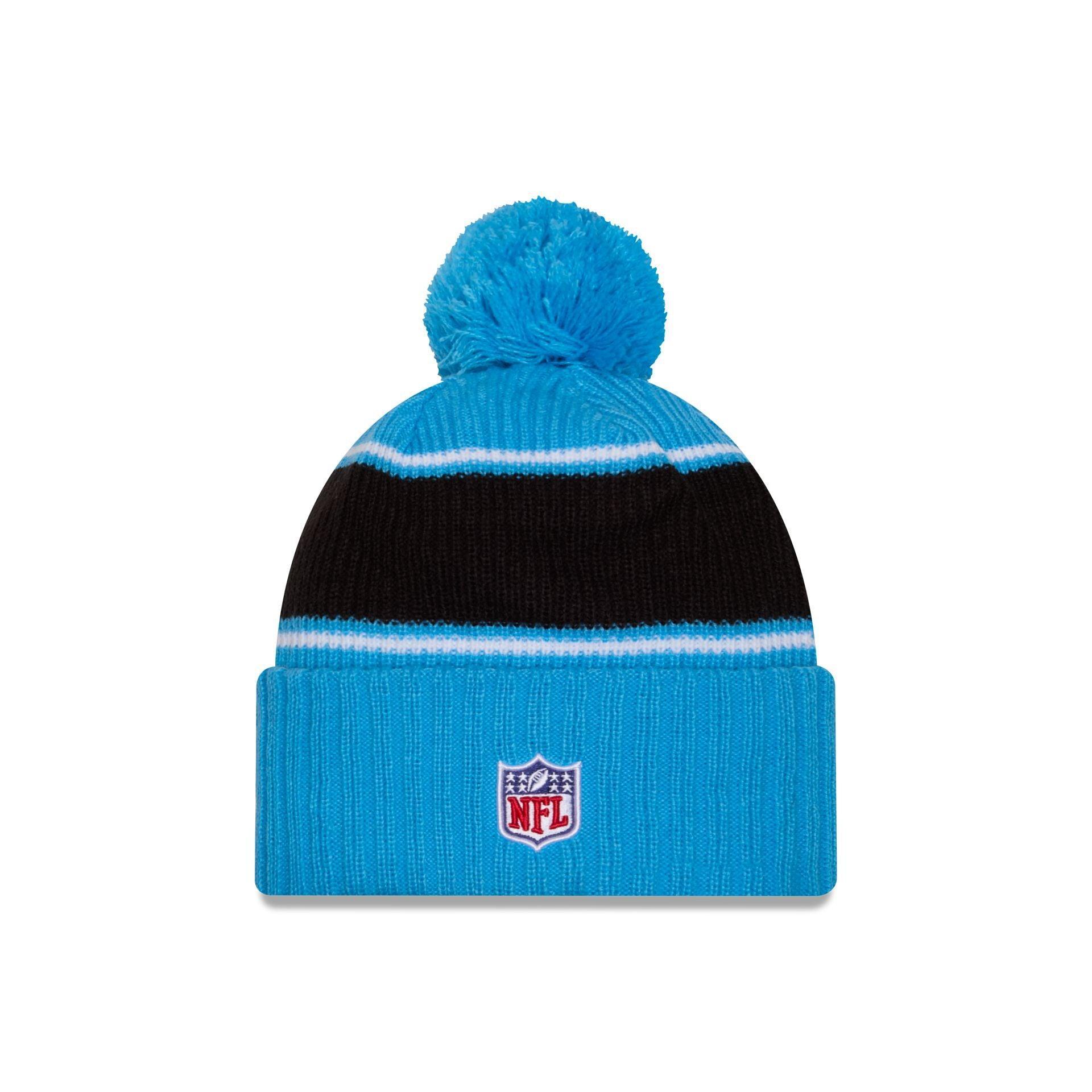 Carolina Panthers 2024 Cold Weather Sport Pom Knit Hat Male Product Image