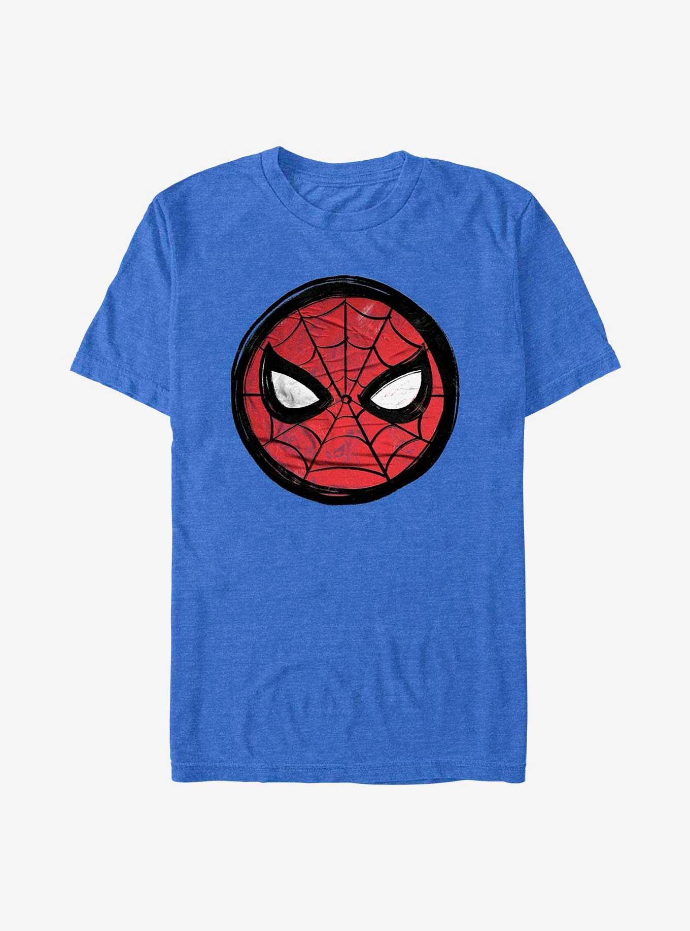 Marvel Spider-Man 60th Anniversary Spidey Eyes Badge T-Shirt Product Image